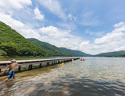 木崎湖キャンプ