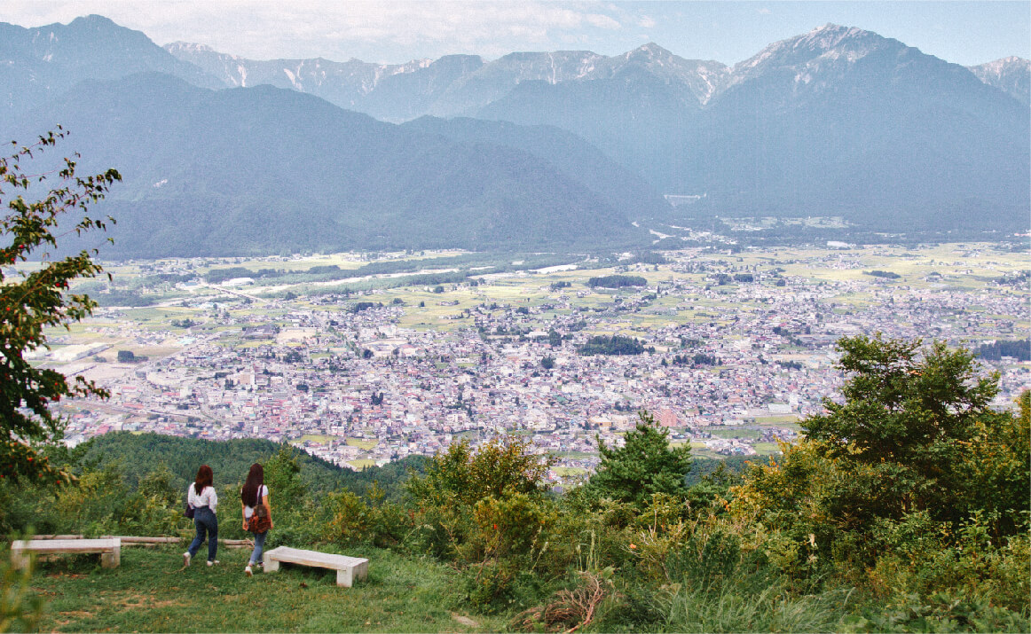 信濃大町風景